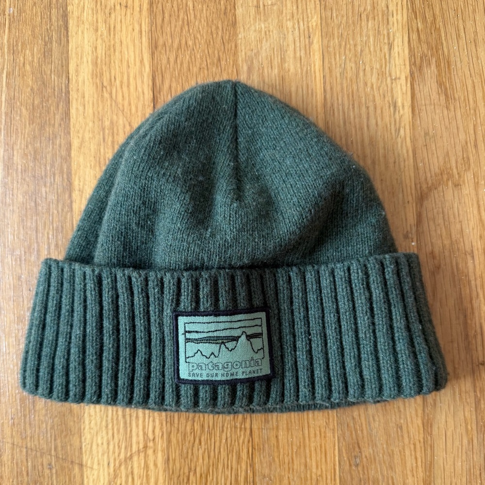 Patagonia Brodeo Beanie Green